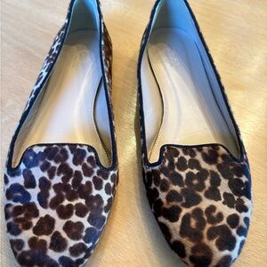 Leopard Print Women's Loafers